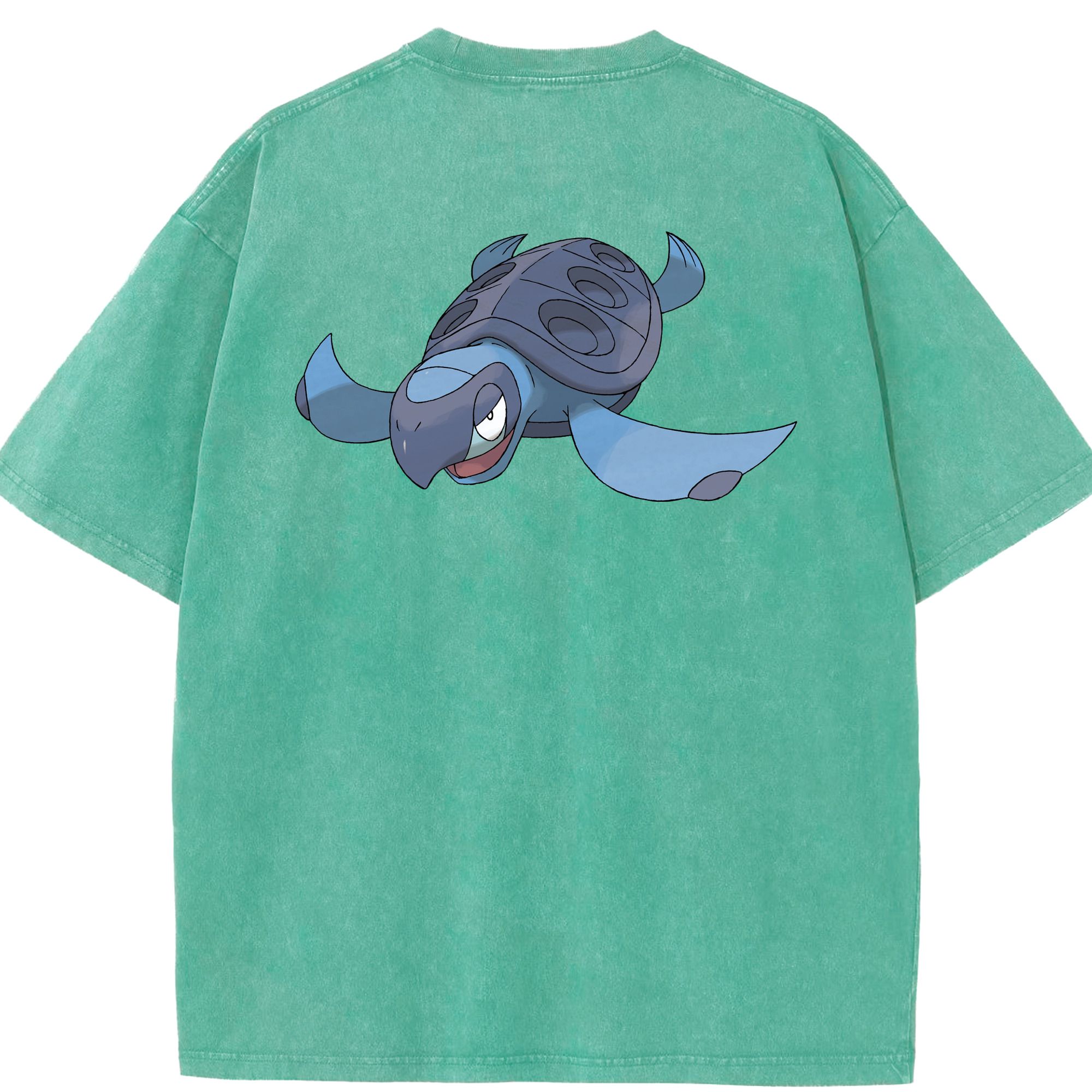 （画像用） ポケットモンスター Pokémon 綿100% ヴィンテージ風 半袖Tシャツ（背面プリント）